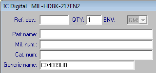 MTBF Calculator component search