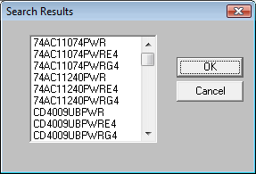 Reliability data library lookup